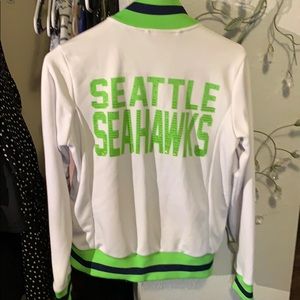 Seahawks sweat jacket, size S
